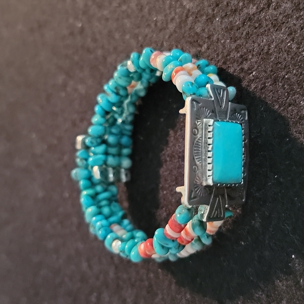 Carolyn Pollack Relios Tuquoise Wrap Bracelet